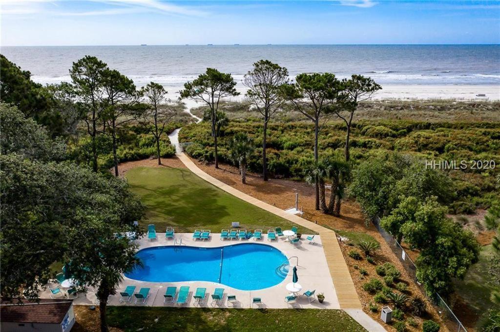 Direct Oceanfront Private Villa Overlooking Pool/Beach - South Forest Beach - Right Next To Coligny Plaza Хилтон-Хед-Айленд Экстерьер фото